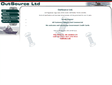 Tablet Screenshot of outsourceltd.com